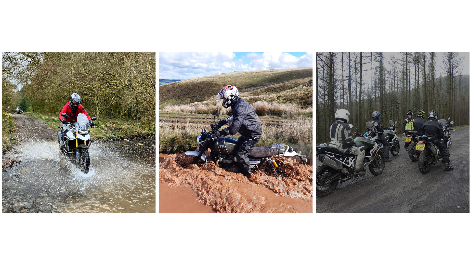 Triumph off road deals experience